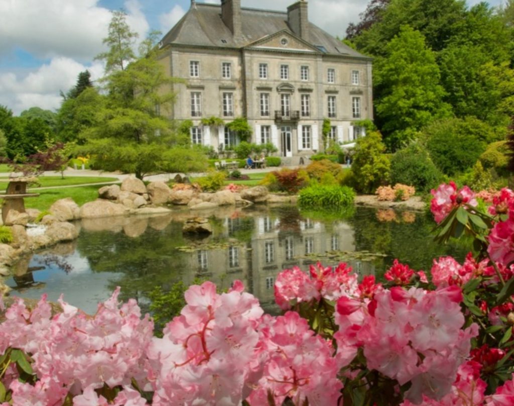 The grounds of Parc Botanique de Haute Bretagne, Brittany